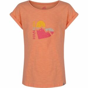 Hannah KAIA JR Lány póló, narancssárga, méret 116
