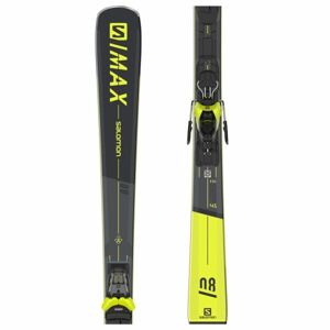 Salomon S/MAX 8 + M11 GW Pályasíléc, sötétszürke, méret 165