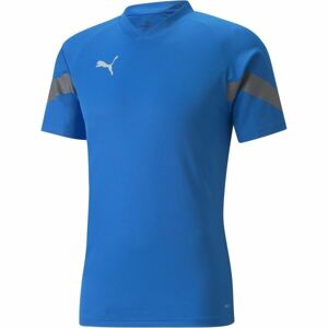 Puma teamFINAL Training Jersey Férfi edzőpóló, kék, méret XL