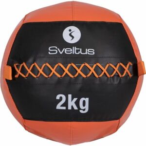 SVELTUS WALL BALL 2 KG Medicinlabda, narancssárga, veľkosť 2 kg