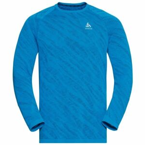 Odlo BLACKCOMB LIGHT ECO BI TOP CREW NECK L/S Férfi funkcionális felső, kék, veľkosť M