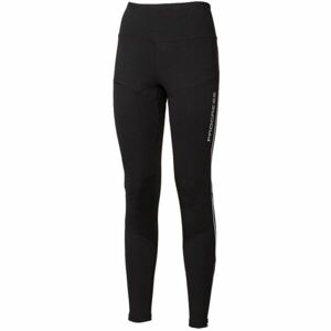 PROGRESS BRISKIE Női legging futáshoz, fekete, méret XS