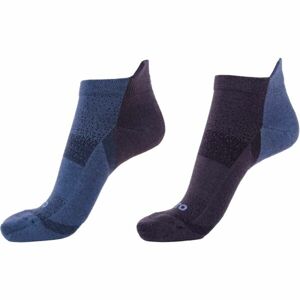 Runto RUN SOCKS  2P 2 pár antibakteriális kezelésű sportzokni, sötétszürke, méret 43 - 46