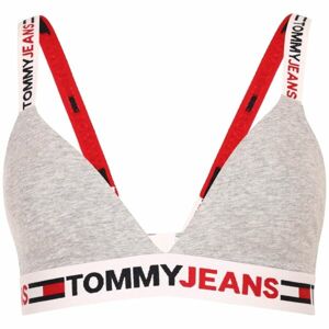 Tommy Hilfiger TOMMY JEANS ID-UNLINED TRIANGLE Női melltartó, szürke, méret XS