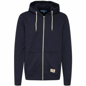 BLEND BHALTON ZIPTHROUGH SWEATSHIRT NOOS Férfi pulóver, sötétkék, méret