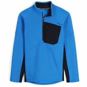 Spyder BANDIT HALF ZIP MENS Férfi pulóver, kék, méret