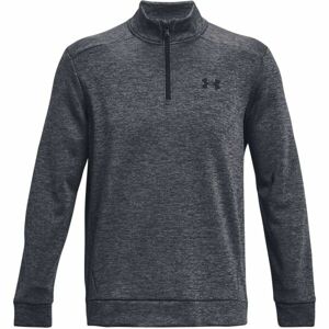 Under Armour ARMOUR FLEECE 1/4 ZIP Férfi fleece pulóver, sötétszürke, méret