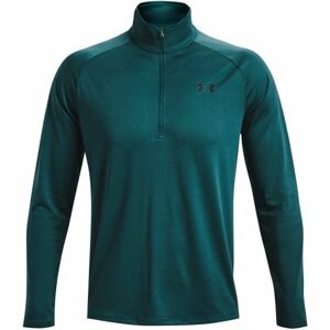 Under Armour TECH 2.0 1/2 ZIP Férfi felső, türkiz, méret M