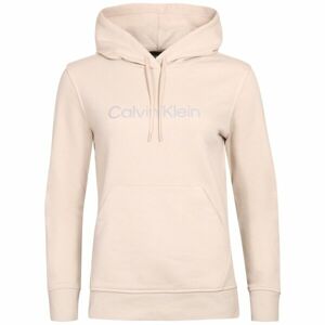 Calvin Klein PULLOVER HOODY Női pulóver, bézs, veľkosť L