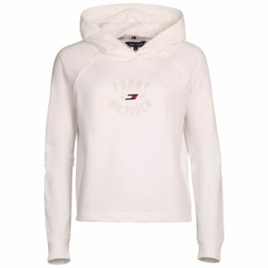 Tommy Hilfiger RELAXED TH GRAPHIC HOODIE Női pulóver, fehér, méret