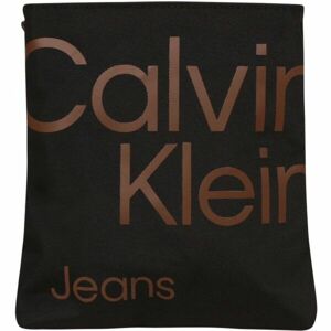 Calvin Klein SPORT ESSENTIALS FLATPACK18 AOP Oldaltáska, fekete, méret