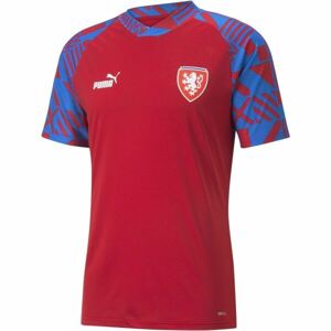 Puma FACR PREMATCH JERSEY Férfi futballmez, piros, méret