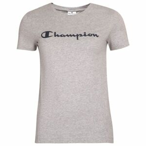 Champion CREWNECK T-SHIRT Női póló, szürke, veľkosť S