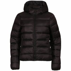 Champion HOODED POLYFILLED JACKET Női kabát, fekete, méret S