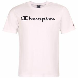 Champion CREWNECK LOGO T-SHIRT Férfi póló, fehér, méret