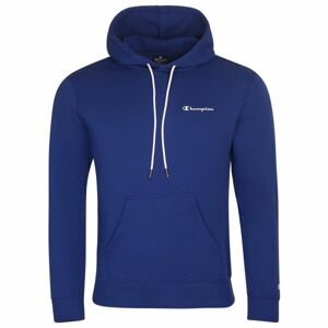 Champion FALL POLY FLEECE HOODED SWEATSHIRT Férfi pulóver, kék, veľkosť S