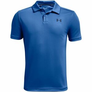 Under Armour PERFORMANCE POLO Fiú golf pólóing, kék, méret