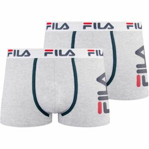 Fila BOXER 2-PACK M Férfi bokszeralsó, szürke, méret XXL