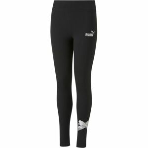 Puma POWER GRAPHIC LEGGINGS G Lány leggings, fekete, méret