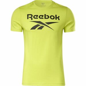 Reebok RI BIG LOGO TEE Férfi póló, világoszöld, méret S