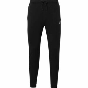 Reebok RI FT LEFT LEG JOGGER Férfi melegítőnadrág, fekete, veľkosť L