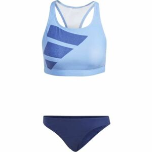 adidas BIG BARS BIKINI Női kétrészes fürdőruha, világoskék, méret