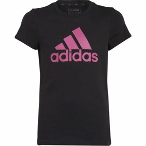 adidas ESS BL T Lány póló, fekete, veľkosť 152