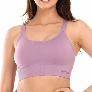 Fitforce SICULA Női fitness sportmelltartó, lila, méret XL