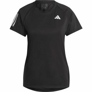 adidas CLUB TEE Női teniszpóló, fekete, veľkosť M