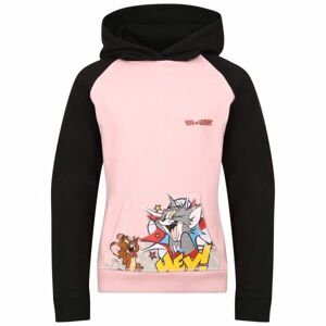 TOM AND JERRY TOM JERRY SMILE HOODIE-B Gyerek sportpulóver, rózsaszín, méret 140-146