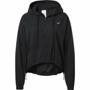 Reebok RUNNING WOVEN JACKET Női kabát, fekete, méret L