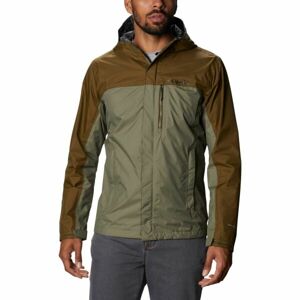 Columbia POURING ADVENTURE II JACKET Férfi outdoor kabát, sötétzöld, méret XXL