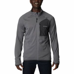 Columbia TRIPLE CANYON FULL ZIP Férfi funkcionális felső, szürke, méret XXL