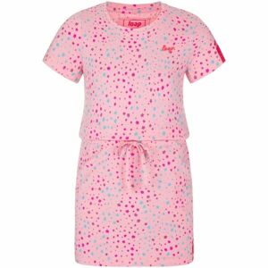 Loap BESNA Lány ruha, rózsaszín, méret 146-152