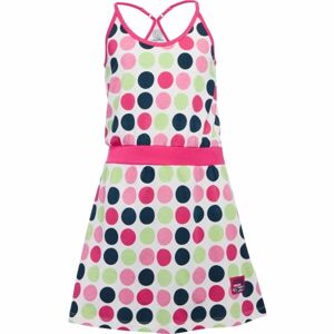 Lewro MACEY Kényelmes lány nyári ruha, rózsaszín, méret 128-134