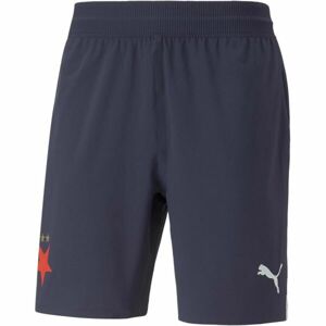 Puma SKS HOME SHORTS PROMO Férfi futball rövidnadrág, sötétkék, méret M