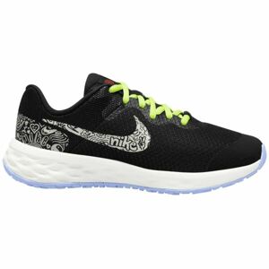 Nike REVOLUTION 6 NN JP Gyerek futócipő, fekete, veľkosť 38