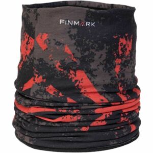 Finmark FSW-201 Multifunkcionális kendő fleece belsővel, fekete, méret