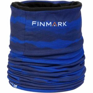 Finmark FSW-213 Multifunkcionális kendő fleece béléssel, kék, méret os