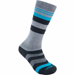 Sensor SLOPE MERINO Gyerek zokni, szürke, méret 35-38