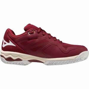 Mizuno WAVE EXCEED LIGHT CC W Női teniszcipő, bordó, méret 38