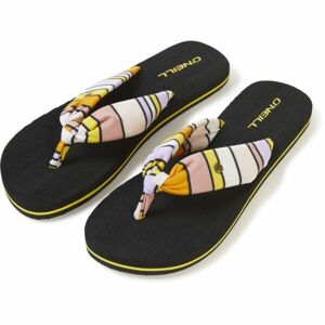 O'Neill DITSY SUN BLOOM SANDALS Női flip-flop papucs, fekete, méret 38