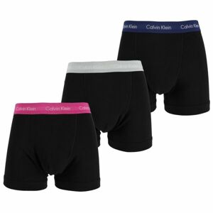 Calvin Klein 3P TRUNK Férfi boxeralsó, fekete, veľkosť L