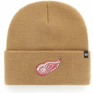 47 NHL DETROIT RED WINGS HAYMAKER CUFF KNIT Téli sapka, bézs, méret UNI