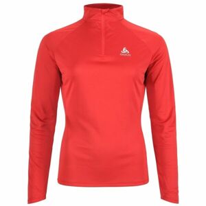 Odlo ESSENTIAL 1/2 ZIP Női pulóver, piros, méret XS