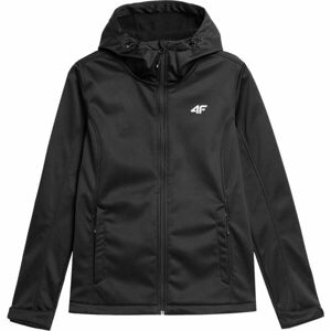 4F SOFTSHELL JACKET W Női softshell kabát, fekete, méret S