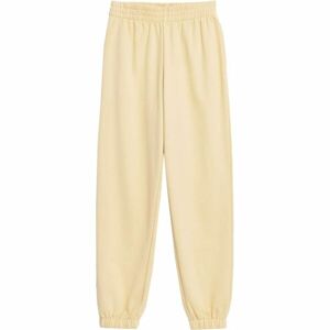 4F TROUSERS CAS W Női melegítőnadrág, sárga, méret XS