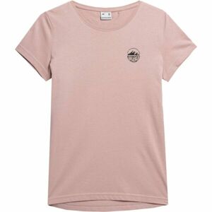 4F TSHIRT W Női póló, rózsaszín, veľkosť S