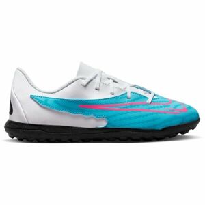 Nike JR PHANTOM GX CLUB TF Gyerek turf futballcipő, türkiz, méret 35