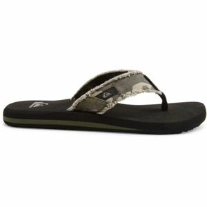 Quiksilver MONKEY ABYSS Férfi flip-flop papucs, fekete, veľkosť 44